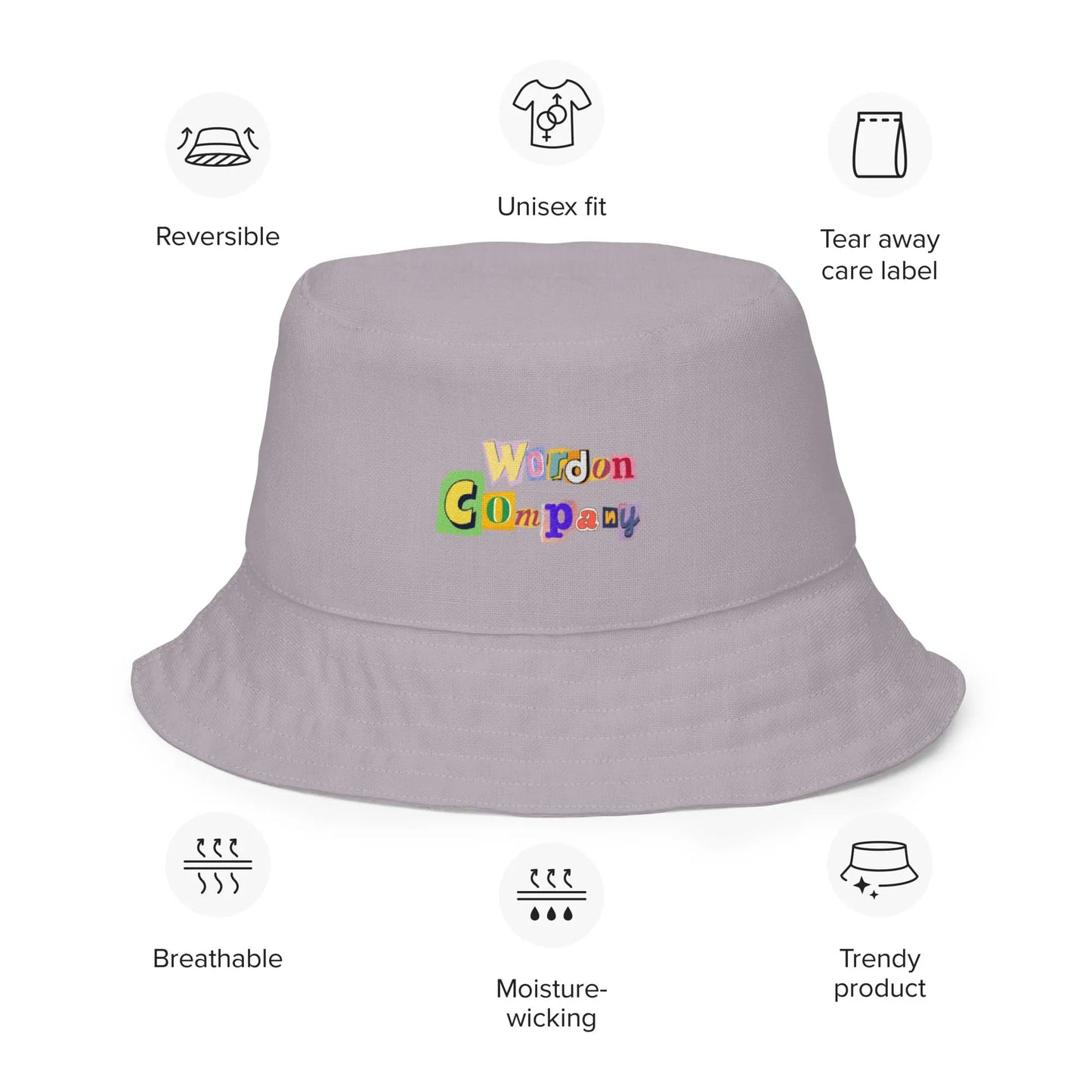 Fashion bucket hat Outdoor bucket hat Sun protection hat Summer bucket hat Stylish bucket hat Trendy bucket hat Colorful bucket hat Unisex bucket hat Streetwear bucket hat Beach bucket hat Bucket hat for men/women Adjustable bucket hat Lightweight bucket hat Waterproof bucket hat Packable bucket hat Designer bucket hat wordoncompany allgodnocap Logo Reversible Hat